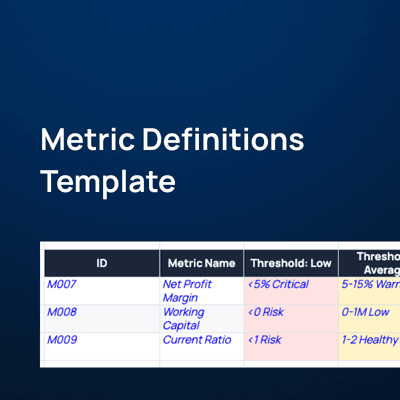 The 10-Metric Challenge Template