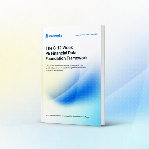 The 8-12 Week PE Financial Data Foundation Framework